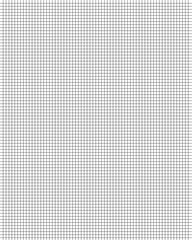 Wall Mural - Square grid line background on white background. Notebook Lined Paper . Vector pads paper sheets with lines and squares for memo..