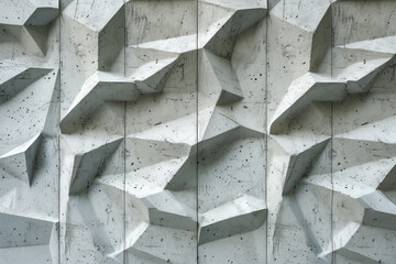 Poster - Modern minimalist 3d concrete pattern texture. Background image. Created with Generative AI technology