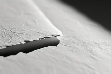 Poster - A piece of paper with a hole in it. Can be used for creative projects or as a background element