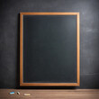 Chalkboard for writing with chalk
