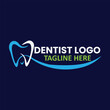dental clinic hospital logo design vector