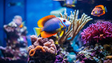 Fototapeta Do akwarium - Coral Reef and Tropical Fish in the Red Sea, Egypt.