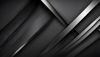 Wall Mural - abstract elegant dark and light design for desktop background wallpaper, black, grey, deep theme