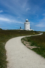 Wall Mural - South foreland light houses. White cliffs of Dover Kent.