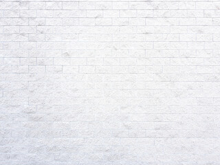 Wall Mural - Modern white brick wall texture background.