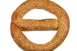 Simit, rosquilla, a circular bread, typically encrusted with sesame seeds or, less commonly, poppy, flax or sunflower seeds, found across the cuisines of the former Ottoman Empire, gevrek, crisp
