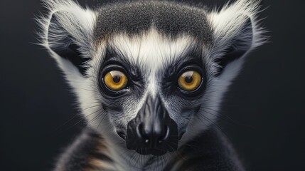 Wall Mural - ring lemur