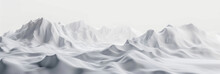 Mountainous Vistas Background, Layers Wave Style, Generative AI