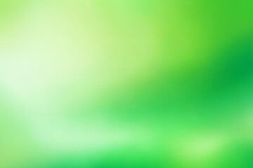 Wall Mural - Abstract gradient smooth Blurred Bright Green background image