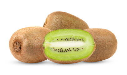 Poster - kiwi fruit isolated on transparent png