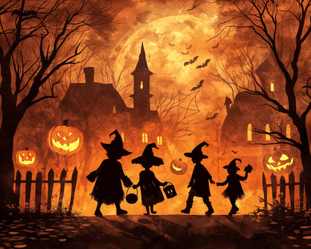 Trick-or-Treaters Adventure, Thrill of the Halloween tradition
