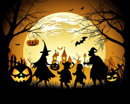 Trick-or-Treaters Adventure, Thrill of the Halloween tradition