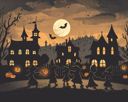 Trick-or-Treaters Adventure, Thrill of the Halloween tradition