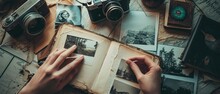 Capturing Memories: A Journey Through The Pages Of A Scrapbook