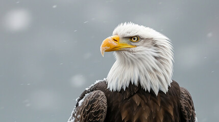 Canvas Print - american bald eagle