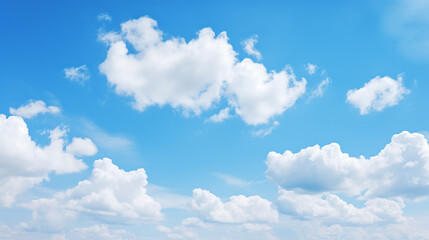 landscape photography of blue sky and white clouds 