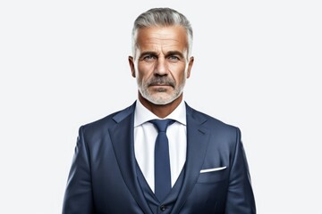 Poster - A man dressed in a suit and tie, striking a pose for a picture. This image can be used for various professional and business-related purposes