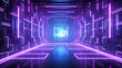  abstract futuristic ultraviolet background. 