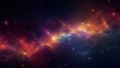 colorful starry space background