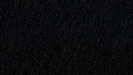 Wall Mural - Night storm and great zippers. Heavy rain landscape near river, 4k