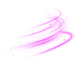 Curve Line pink Vector Art Png, Curve twirl Line Sketch, Swirl Curve Line, Line Sketch, Curve PNG Image and Clipart. Light Twirl. Curve light effect of pink line. Holiday line png for advertising.