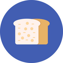 Wall Mural - Bread icon vector image. Can be used for Morning and Breakfast.