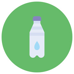 Poster - Water Bottle icon vector image. Can be used for Summer.