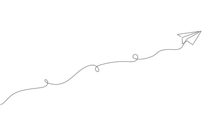 Heart in line art style, One continuous drawing Thin flourish border and romantic symbol of love in simple linear style.Valentine's Day. Can be used for background, postcard, decor, print, invitation