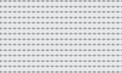 Poster - abstract repeatable grey white rhombus pattern.