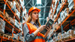© shokokoart - Logistikzentrum, Logistikzentrum mit Kartons