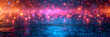 Abstract background in pink blue and orange colors