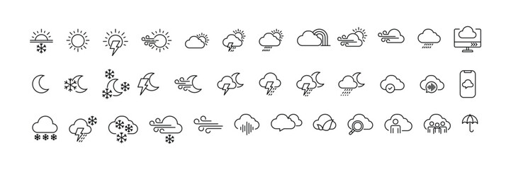  Weather forecast mobile app editable 