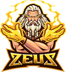 Wall Mural - Zeus esport mascot