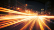 © cai - Line glowing motion blur illustration light background, energy neon light, effect bright line glowing motion blur