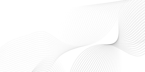 Fototapete - abstract wave lines dynamic flowing colorful light isolated background. illustration design element 