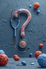 Wall Mural - Question mark symbol for frequently asked questions, information, problem concepts and solutions