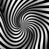 Fototapeta Przestrzenne - Silver groovy psychedelic optical illusion background