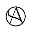 A Logo- A Letter Logo- A symbol in a circle