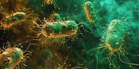 Poster - The microscopic biology of probiotic bacteria within the realm of science.