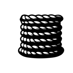 Sticker - Nautical rope knots vector design