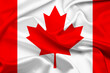 Flag Of Canada, Canada flag, National flag of Canada. fabric flag of Canada