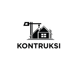 Wall Mural - Kontruksi Logo