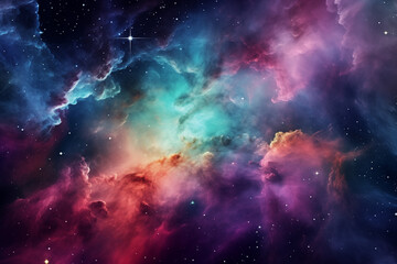 Wall Mural - bursting nebula