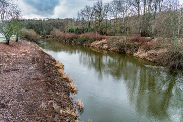 Wall Mural - Winder River Landscape