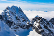 Snowed Świnica mountain