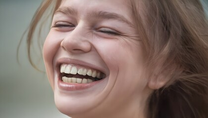 portrait of a smiling woman