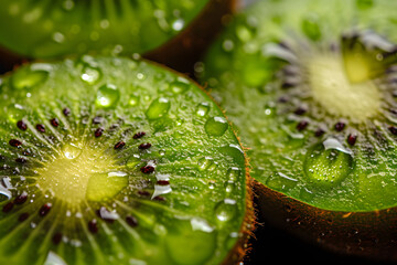 Wall Mural - Close up, head shot of Kiwi