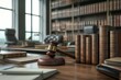 © Suryani - Law Books and Gavel in Courtroom