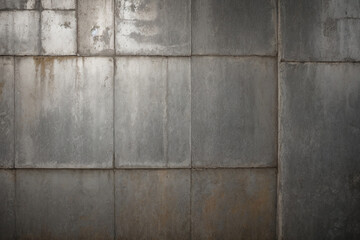 Wall Mural - silver metal texture wall background