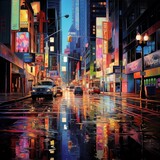 Fototapeta Nowy Jork - beautiful and colorful image